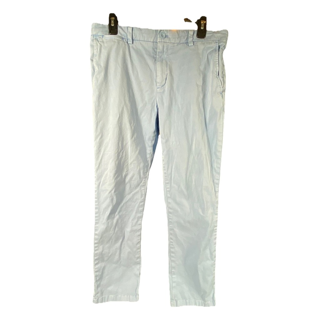 Vineyard Vines Pants Mens 32x29 Light Blue Chino‎ Stretch Breaker Preppy Golf